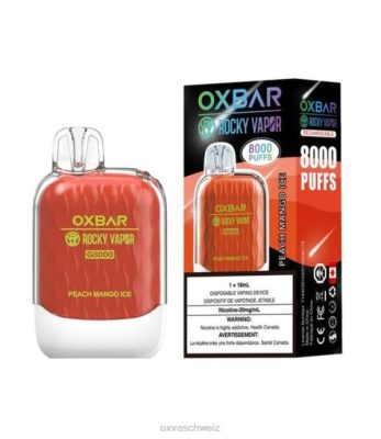 OXVA OXBAR g8000 FP2R39 - Oxva Schweiz Pfirsich-Mango-Eis