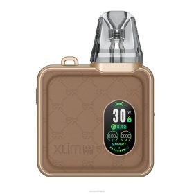 OXVA XLIM sq pro kit FP2R88 - Einweg Wieder Auffüllbar Oxva Vape Anmachen braunes Leder