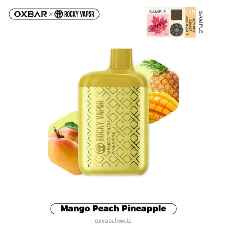 OXVA OXBAR 4500 - OXVA Zürich - BN6XL32 Mango-Pfirsich-Ananas