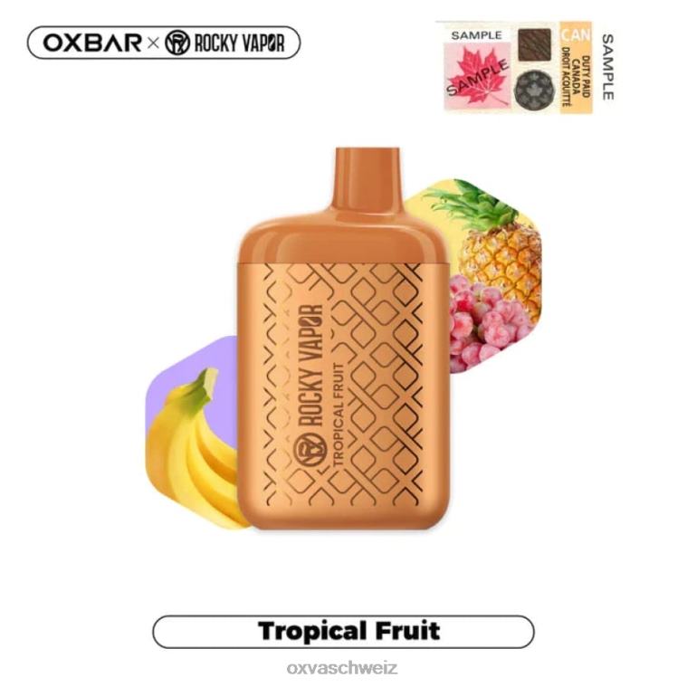 OXVA OXBAR 4500 - OXVA vape anmachen - BN6XL34 Tropische Frucht