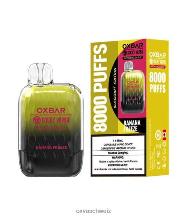 OXVA OXBAR G8000 - OXVA vape kaufen - BN6XL46 Bananen einfrieren