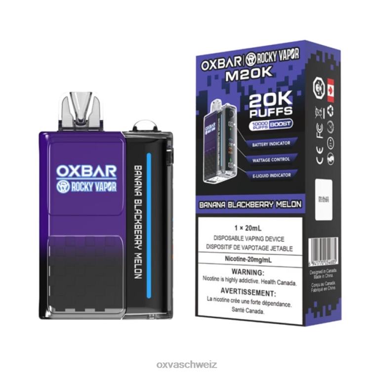 OXVA OXBAR M20K - OXVA vape einschalten - BN6XL3 Erdbeere cc