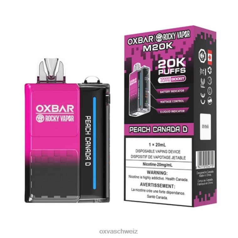 OXVA OXBAR M20K - OXVA vape kaufen - BN6XL6 Pfirsich Kanada d