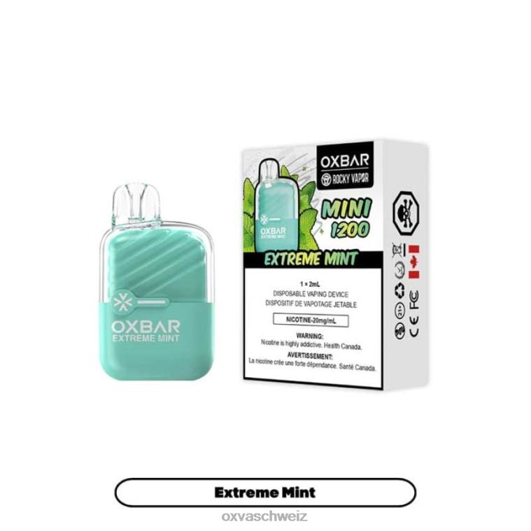 OXVA OXBAR MINI 1200 - OXVA online store - BN6XL8 extreme Minze