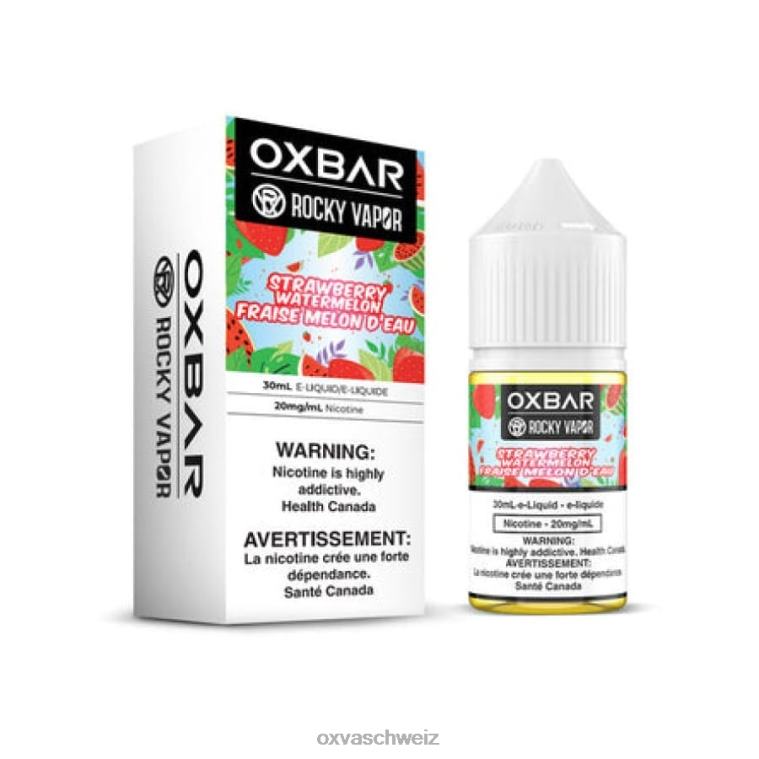 OXVA OXBAR - OXVA vape anmachen - BN6XL54 Erdbeerwassermelone 30 ml Salz nic