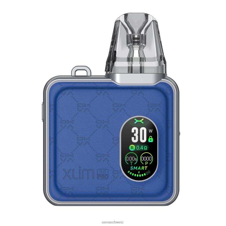 OXVA XLIM SQ PRO - OXVA vape pods - BN6XL87 blaues Leder Bausatz