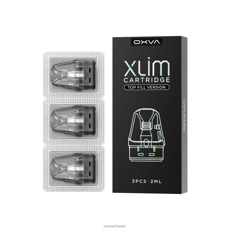 OXVA XLIM V3 - OXVA vape einschalten - BN6XL83 grau Füllen Sie die Kartusche von oben